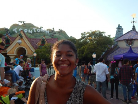 happy to be in Disney